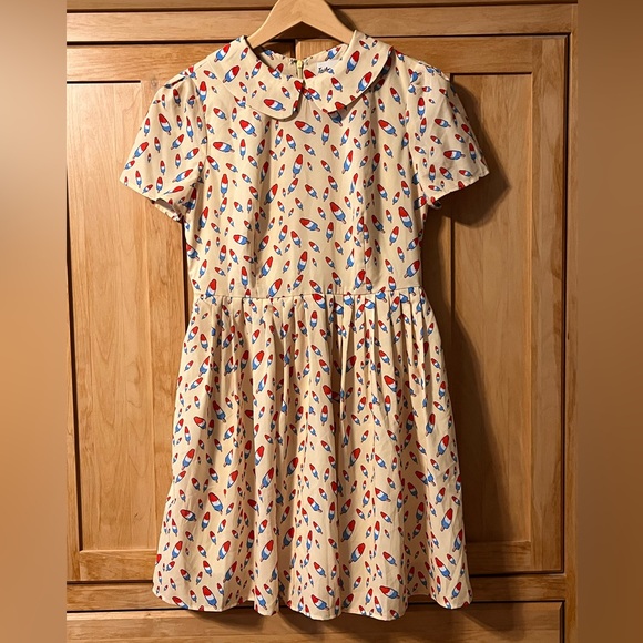 Taylor and Twirl - Firecracker Bomb Pop Print Dress - Picture 1 of 5
